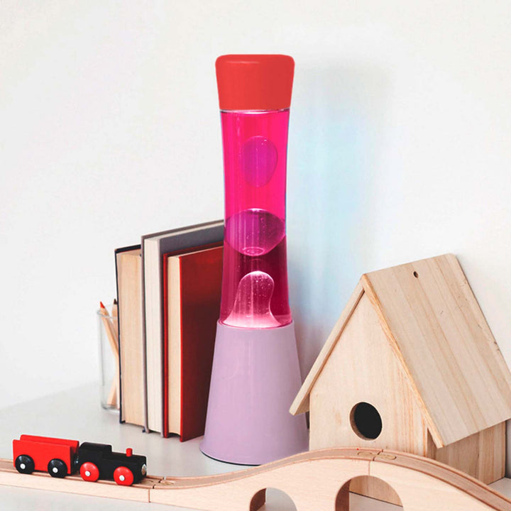 Red & Pink Flow Lava Lamp