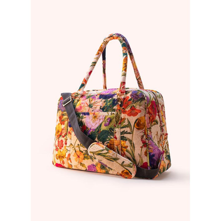 Luxe Weekender Bag - Cream Posey