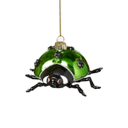 Ladybug Ornament - Green