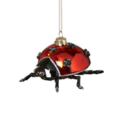 Ladybug Ornament - Red