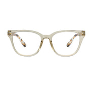 Lenora Reading Glasses - Fog/Chai Tortoise