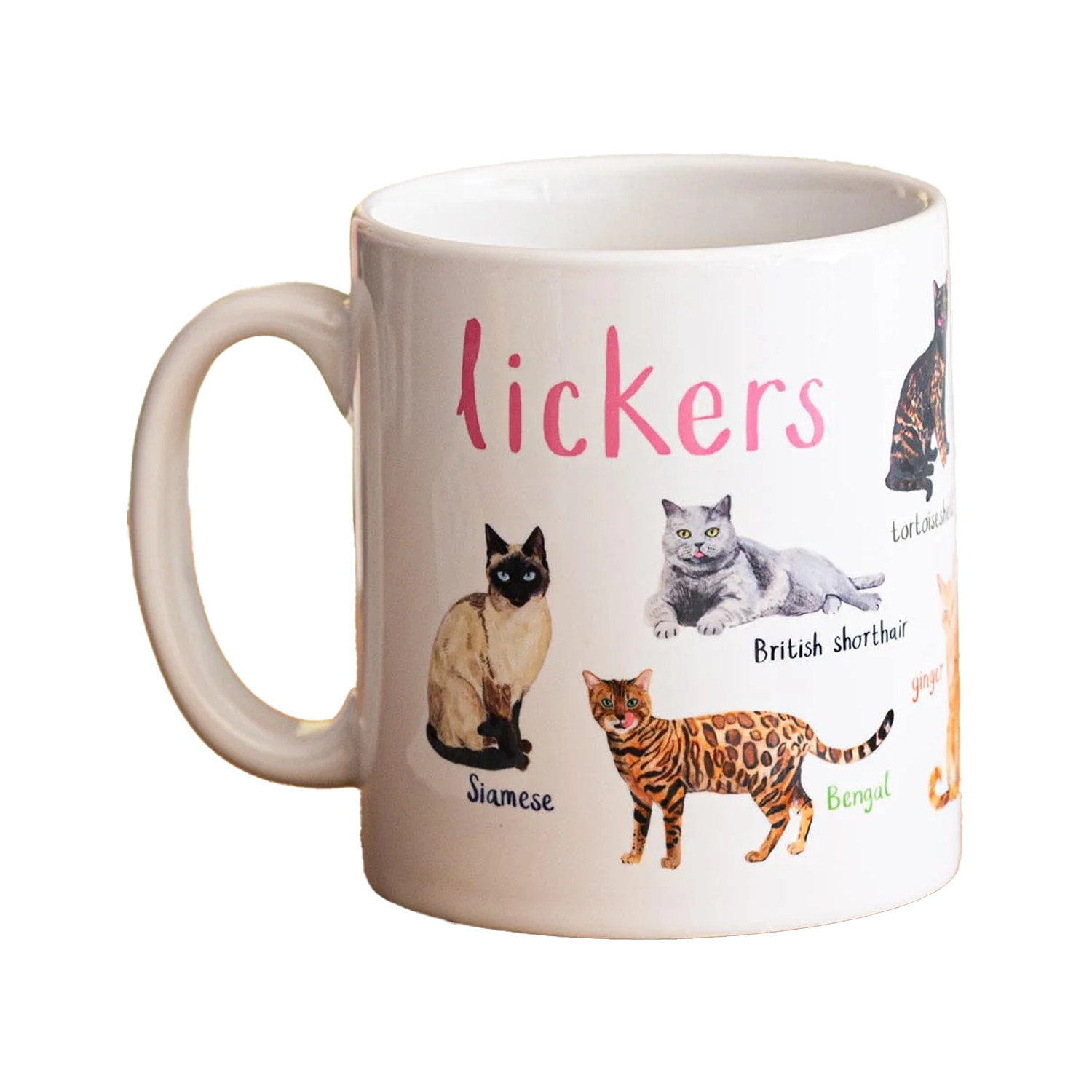 Lickers Cat Ceramic Mug