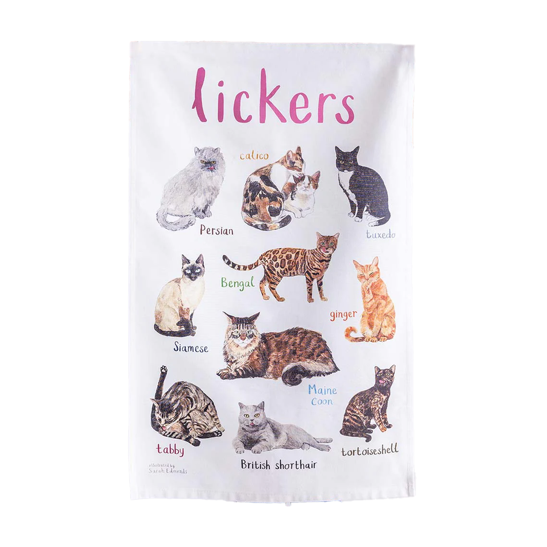 Lickers Cotton Tea Towel
