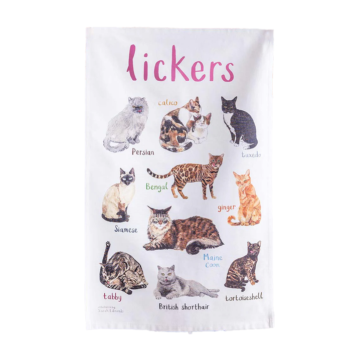 Lickers Cotton Tea Towel