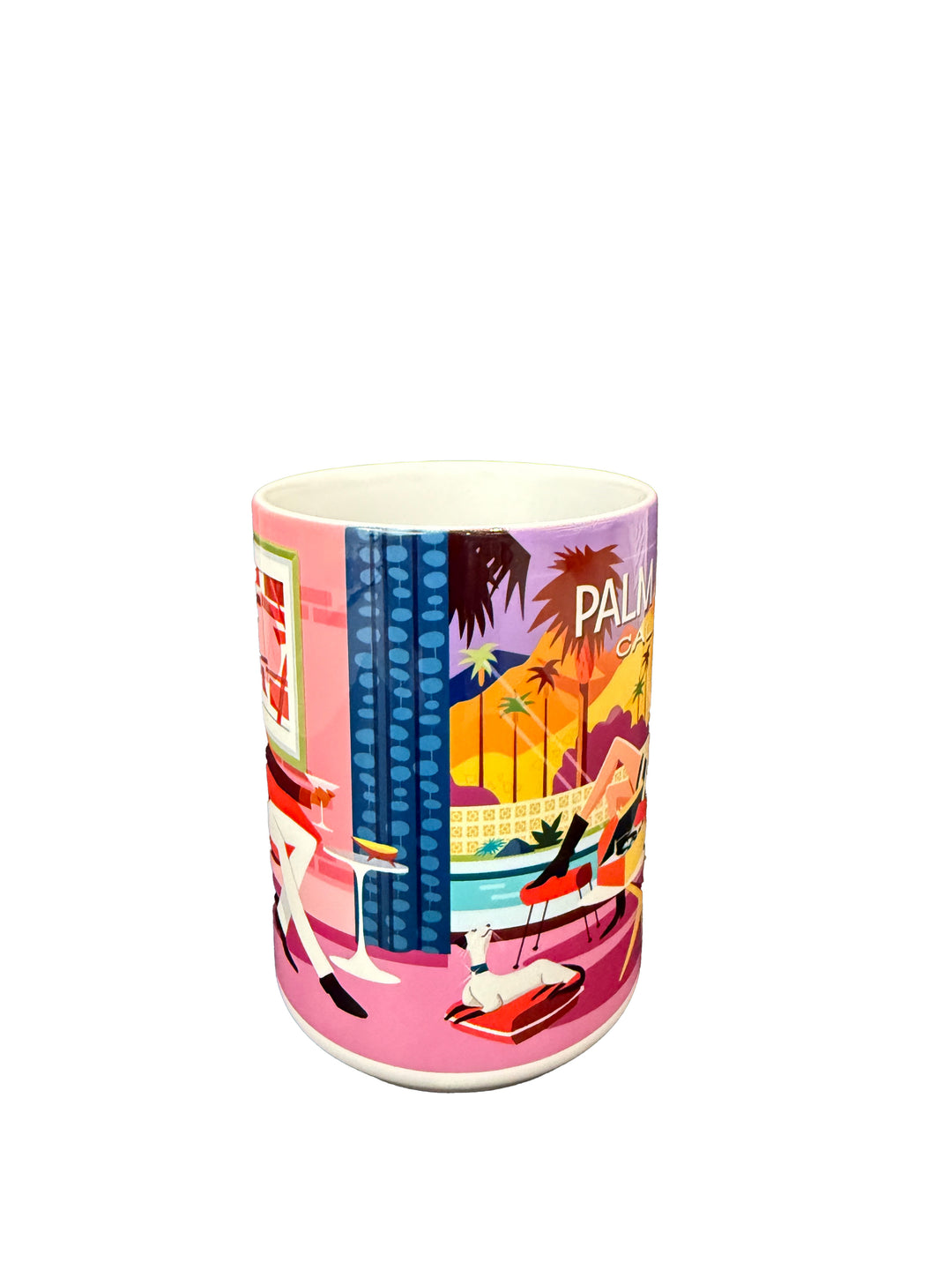 15oz Mug: Palm Springs Lounge - Just Fabulous Palm Springs