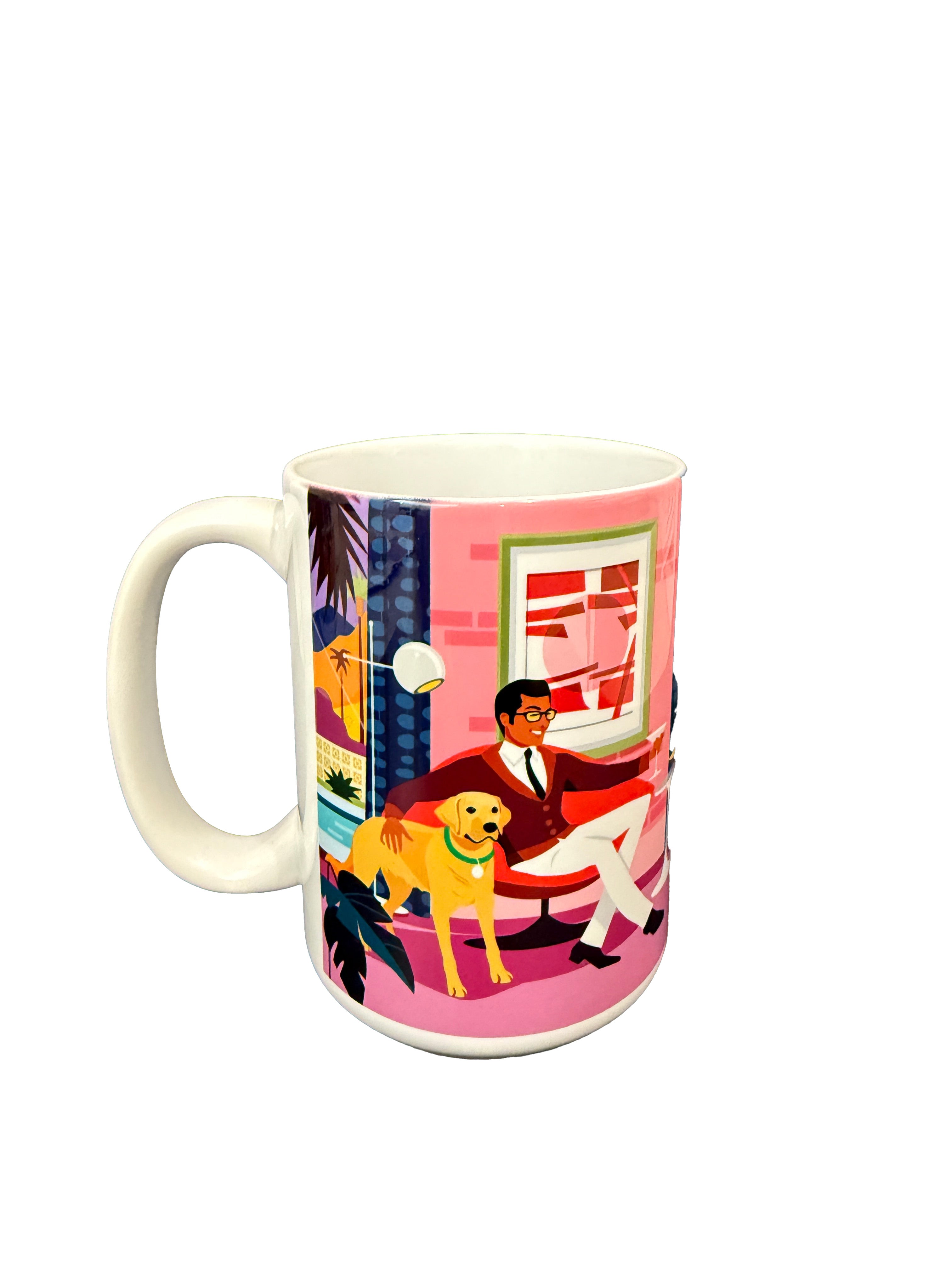 15oz Mug: Palm Springs Lounge - Just Fabulous Palm Springs