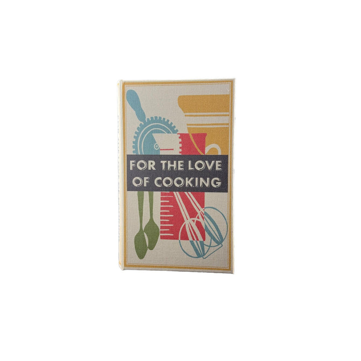 Decorative Book Shaped Storage Box - For The Love Of Cooking