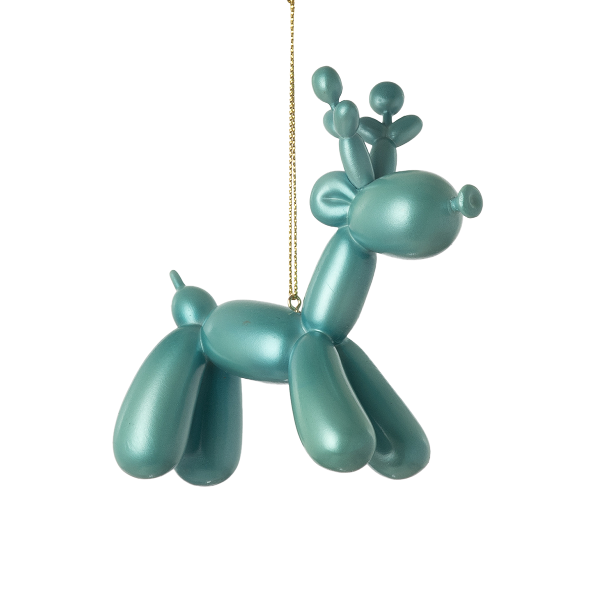 Luminescent Balloon Deer Ornament - Blue
