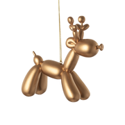 Luminescent Balloon Deer Ornament - Gold