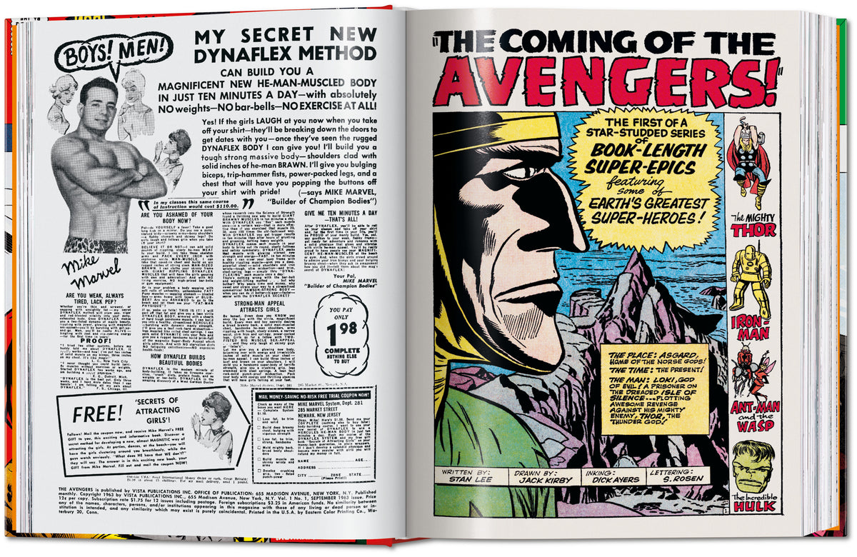 BU Hardcover: Marvel Comics Library. Avengers. 1963–1965
