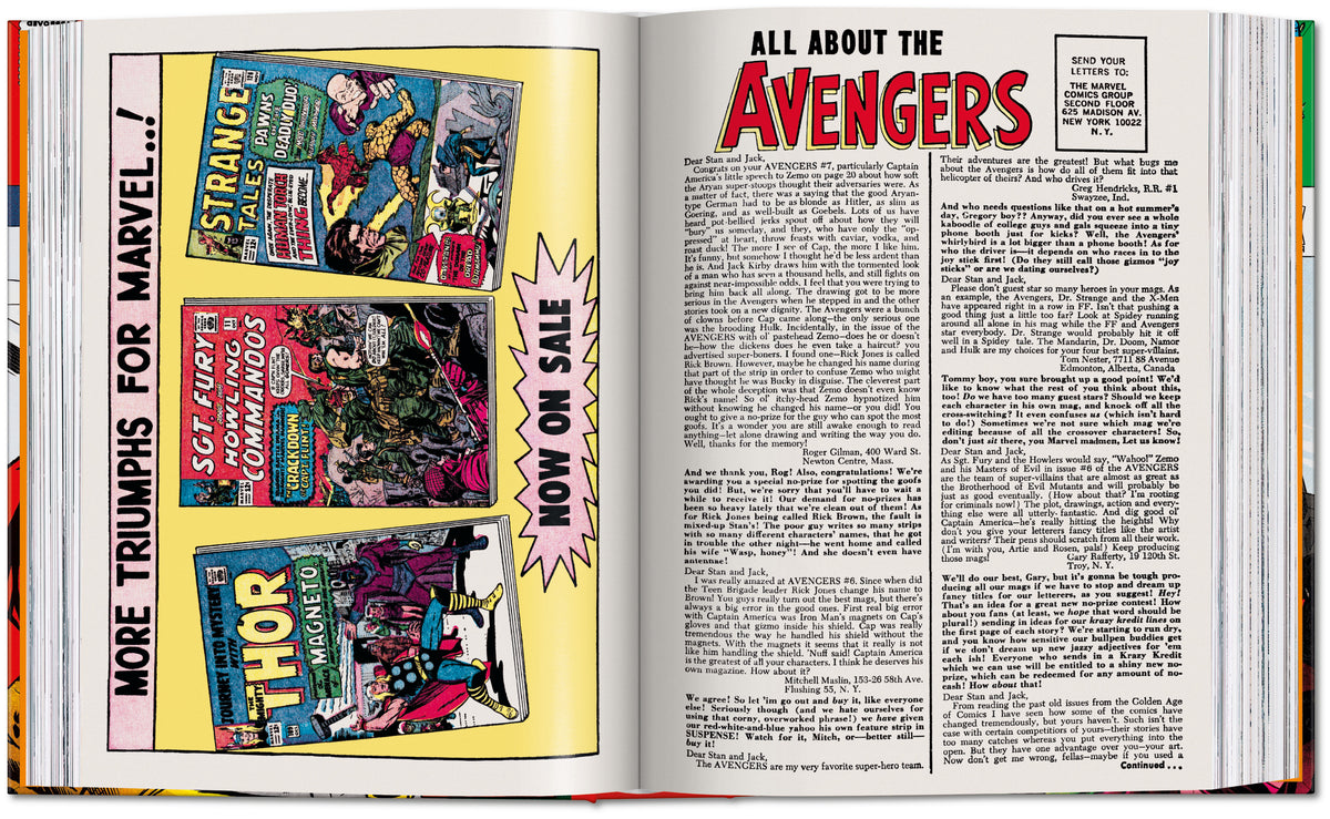 BU Hardcover: Marvel Comics Library. Avengers. 1963–1965