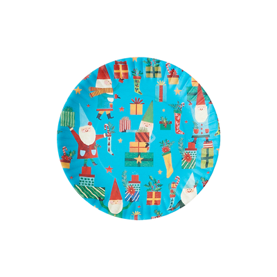 Gnome For The Holidays "Paper" Plates Set