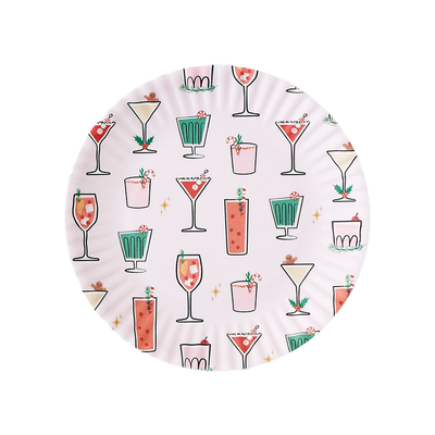 Holiday Cheers "Paper" Plate Set