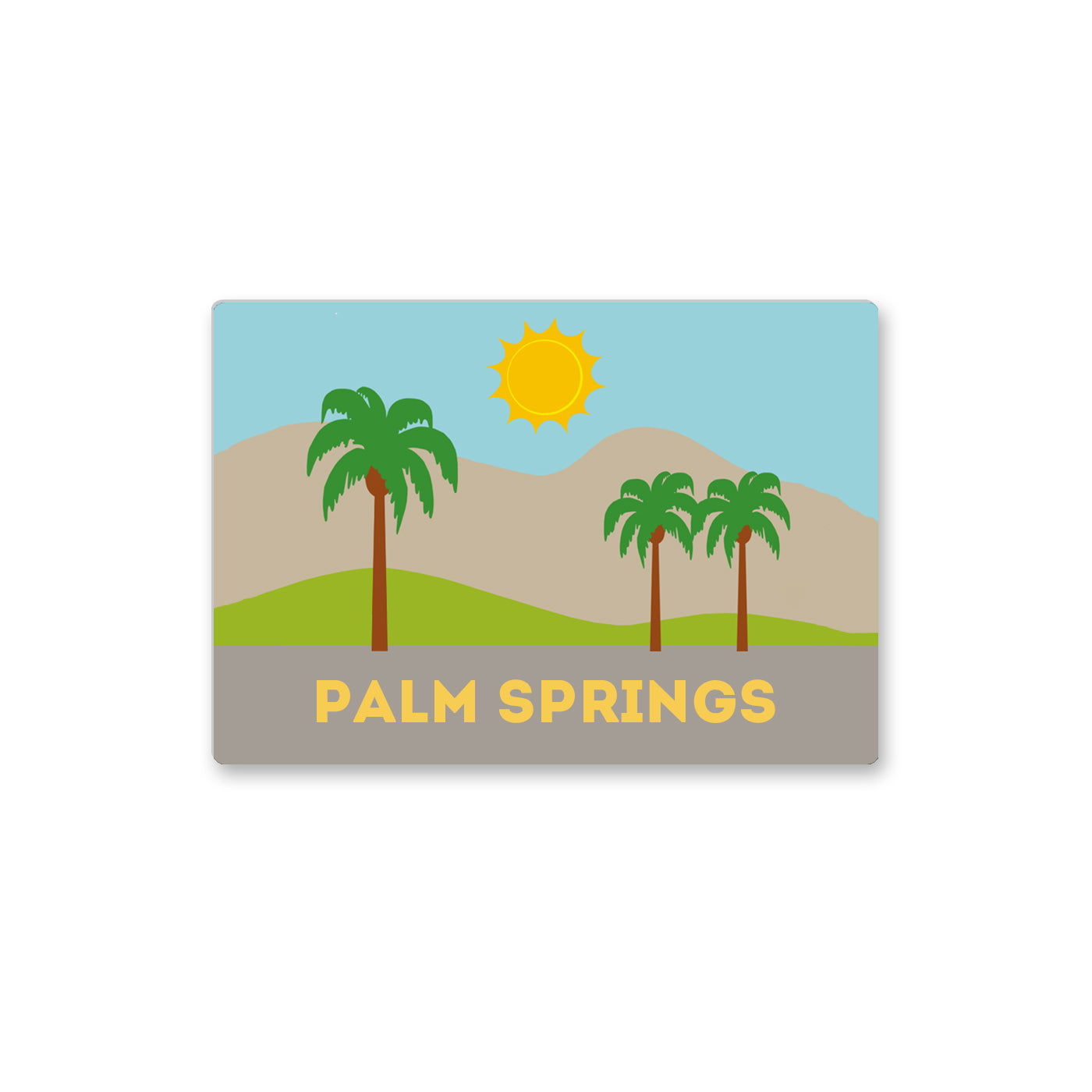 SoCal Mountains Palm Springs Magnet