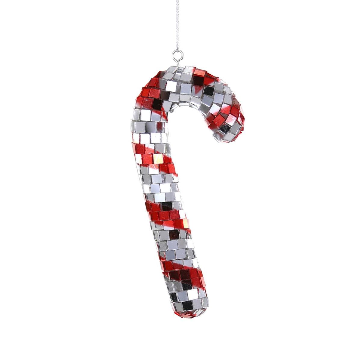Disco Candy Cane Ornament