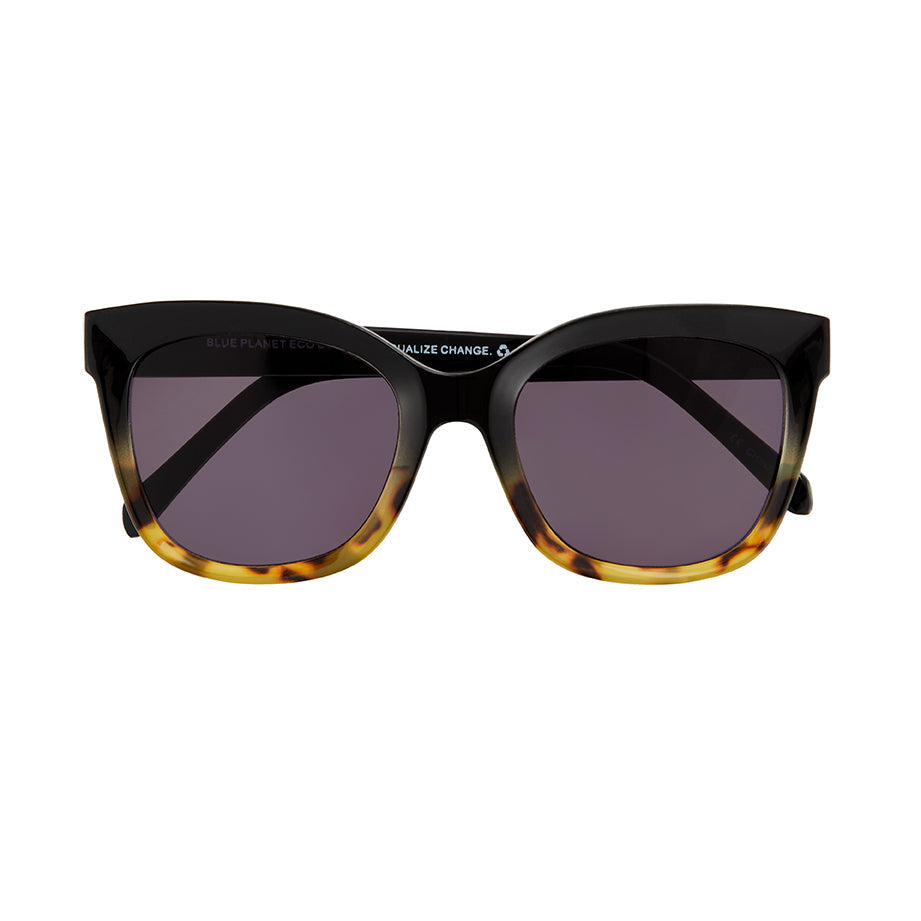 Morgan Tinted Reading Sunglasses - Black & Brown Tortoise