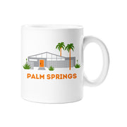Orange Door Modern House Palm Springs Ceramic Mug - Just Fabulous Palm Springs