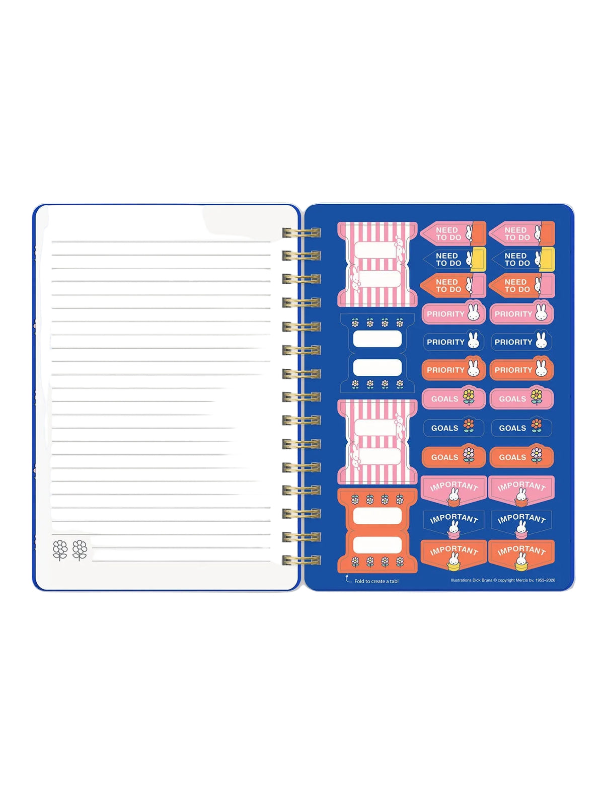 Miffy Taking A Peek Agatha Notebook With Pocket