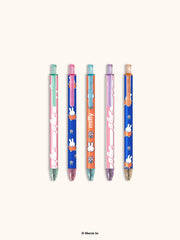 Miffy Dreamy Petals Soft-Touch Gel Pen Set