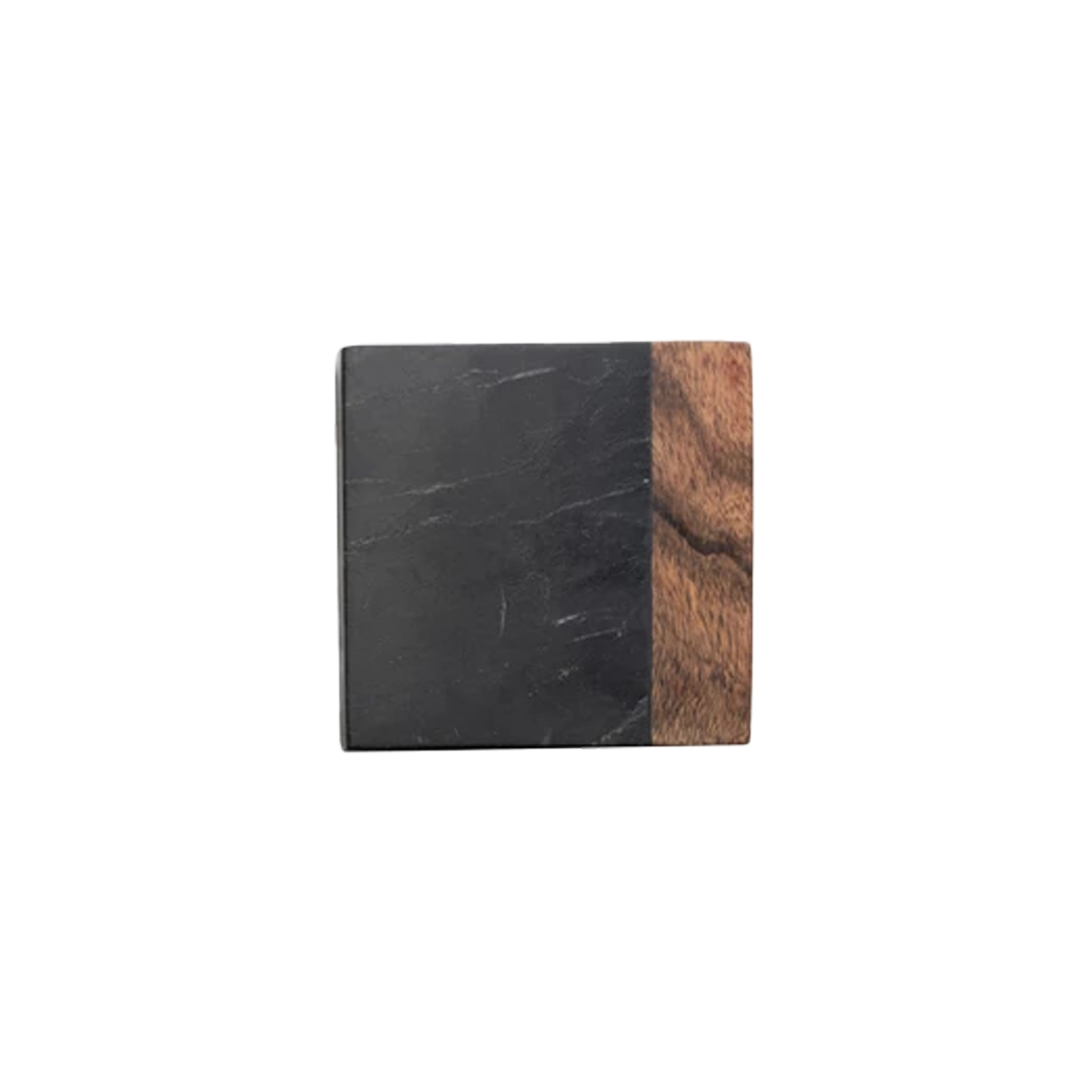 Marble & Acacia Wood Coaster