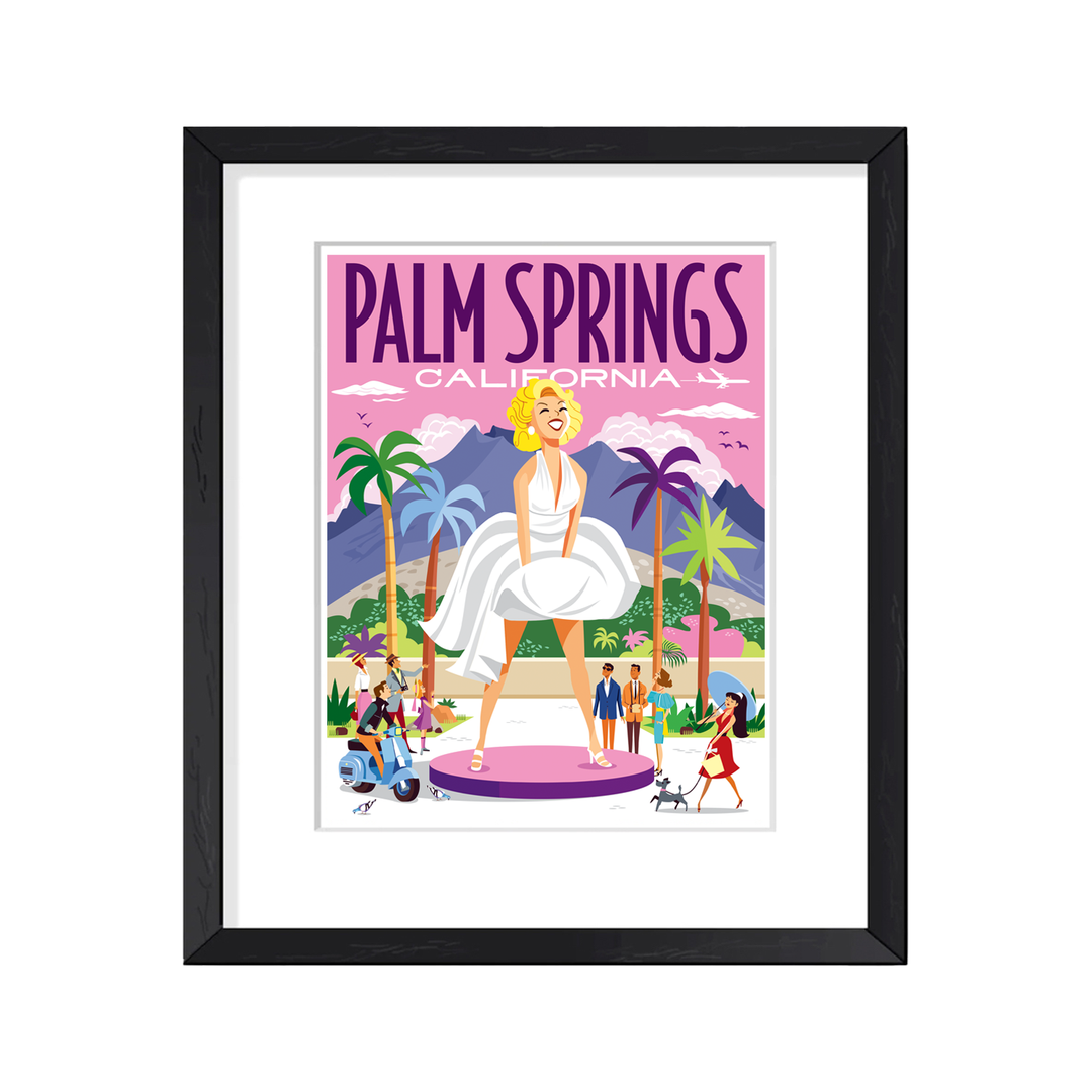Print: Marilyn 8" x 10" (Framed)
