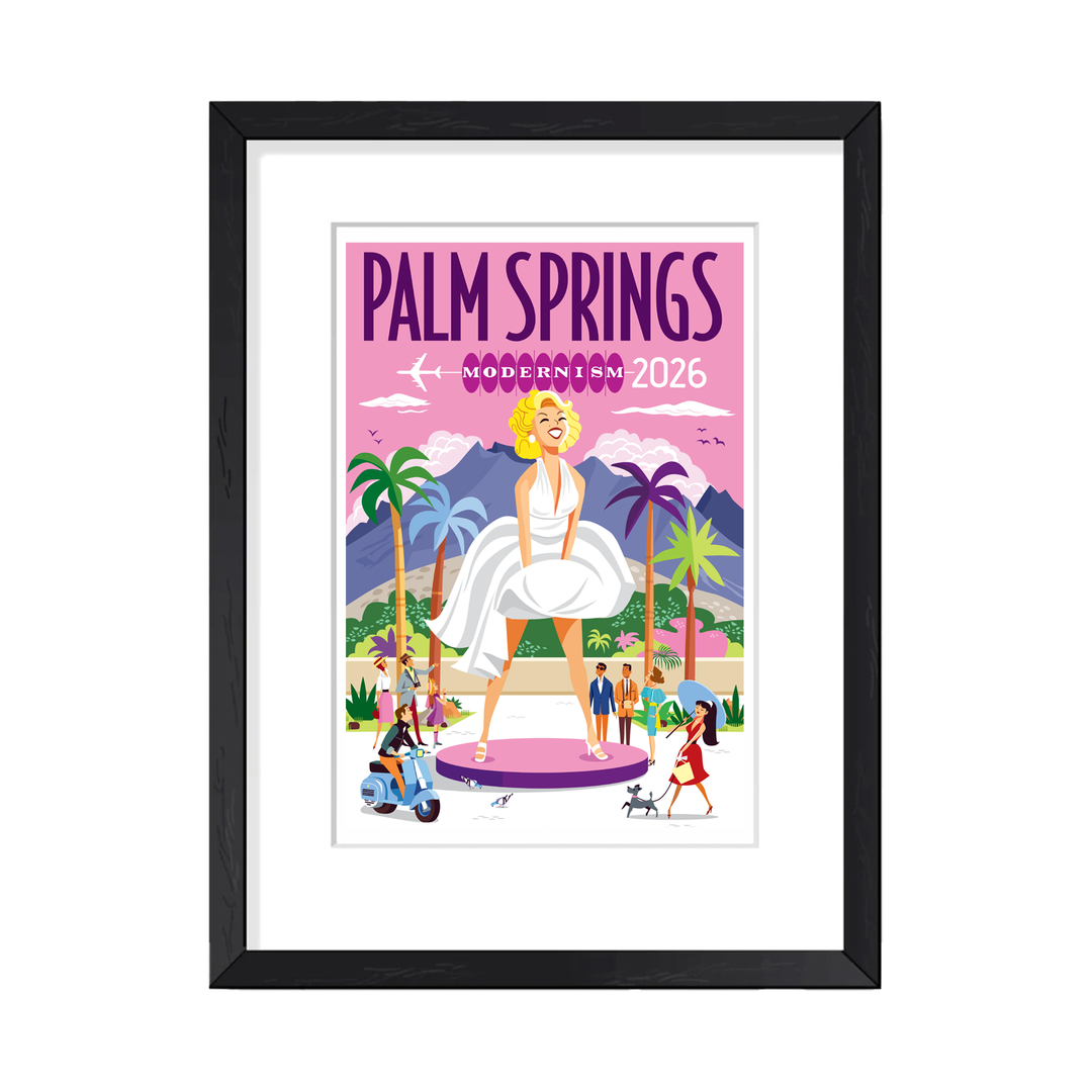 Print: Marilyn Mod 2026 13" x 19" (Framed)