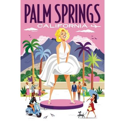 Greeting Card: Marilyn (Blank Inside) - Just Fabulous Palm Springs