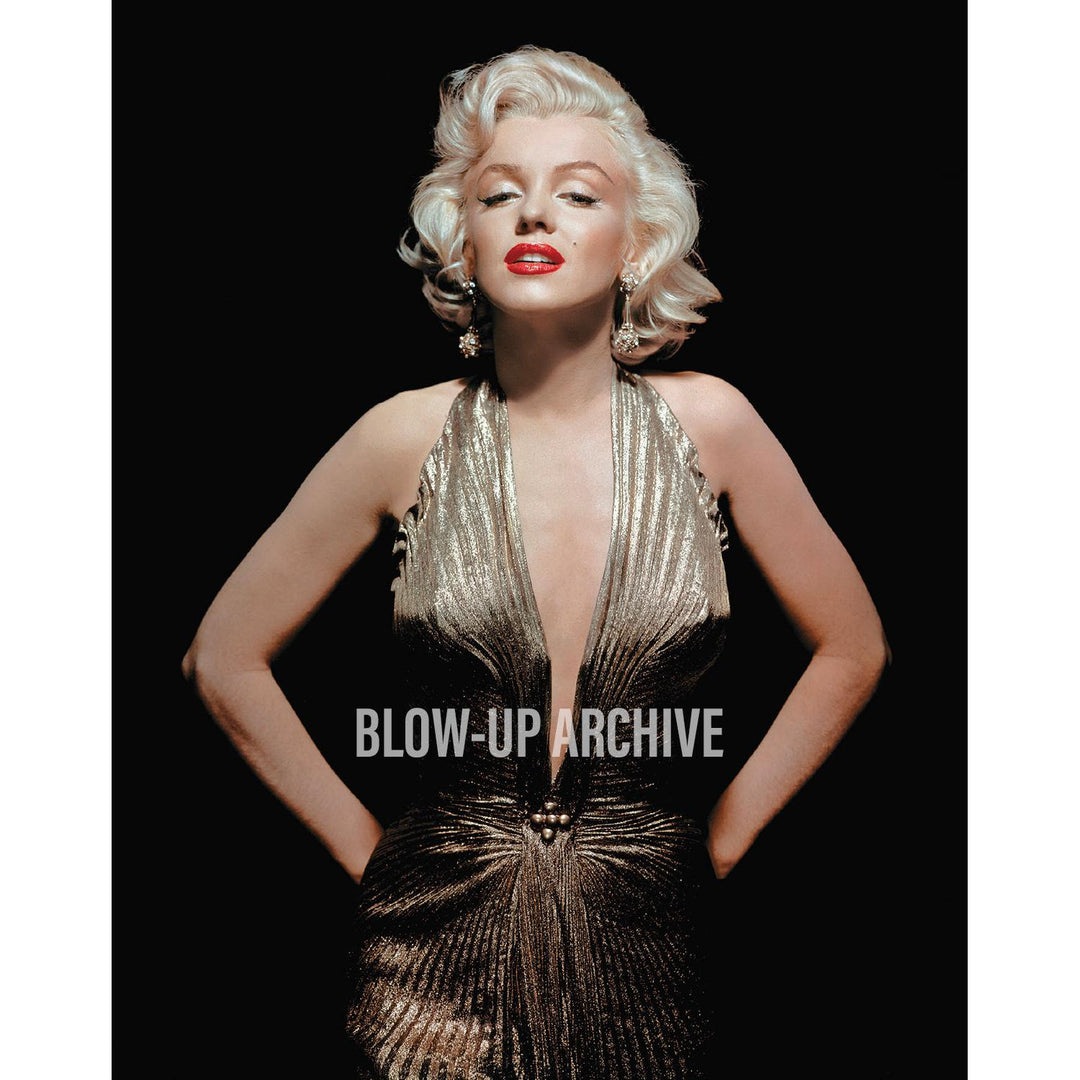 Marilyn Monroe: "Gold Goddess" -  30"x 40" Archival Color Photograph (Unframed)