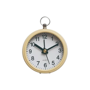 Metal Alarm Clock With Magnet - Cream - Just Fabulous Palm Springs