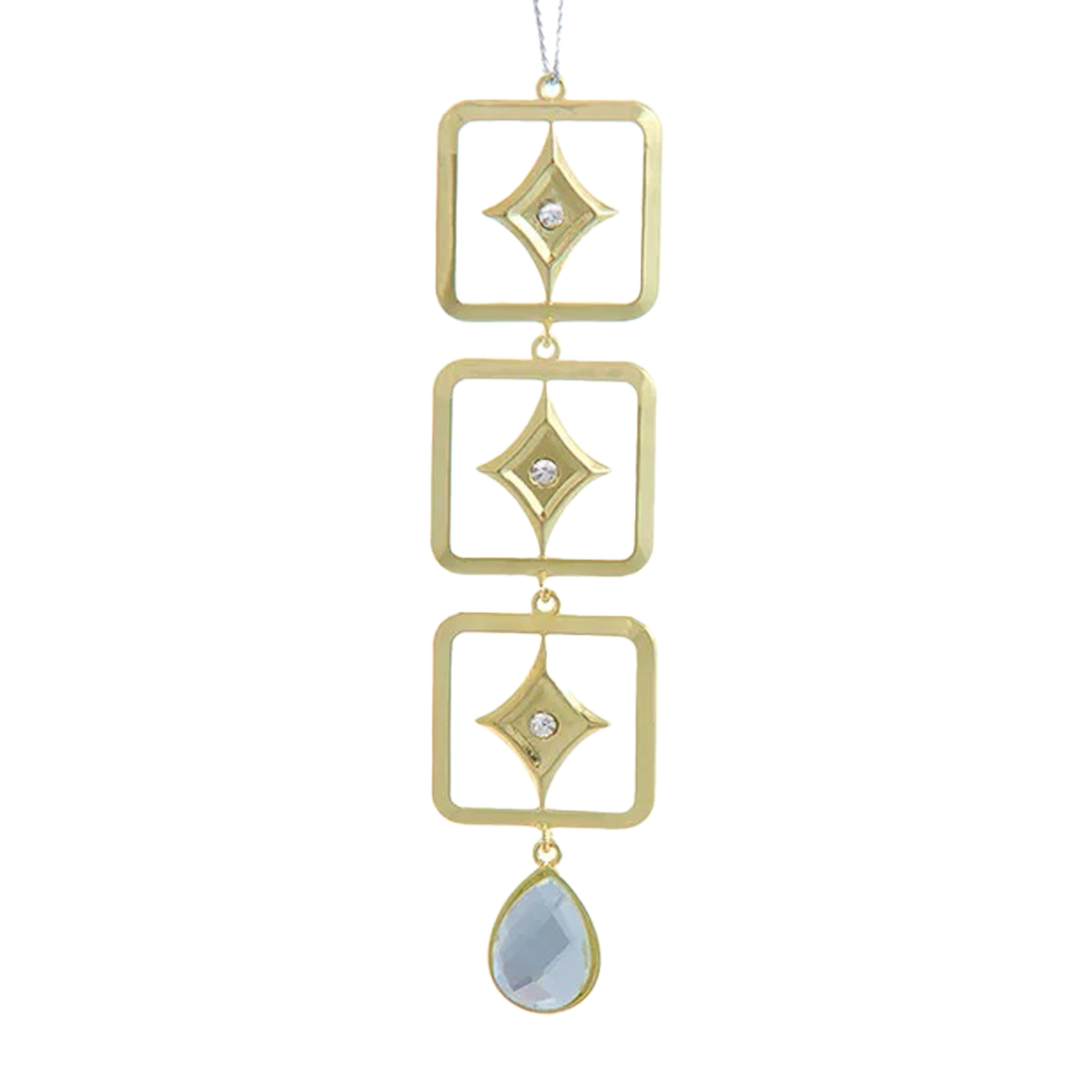 Metal Icicle Ornament - Square - Just Fabulous Palm Springs