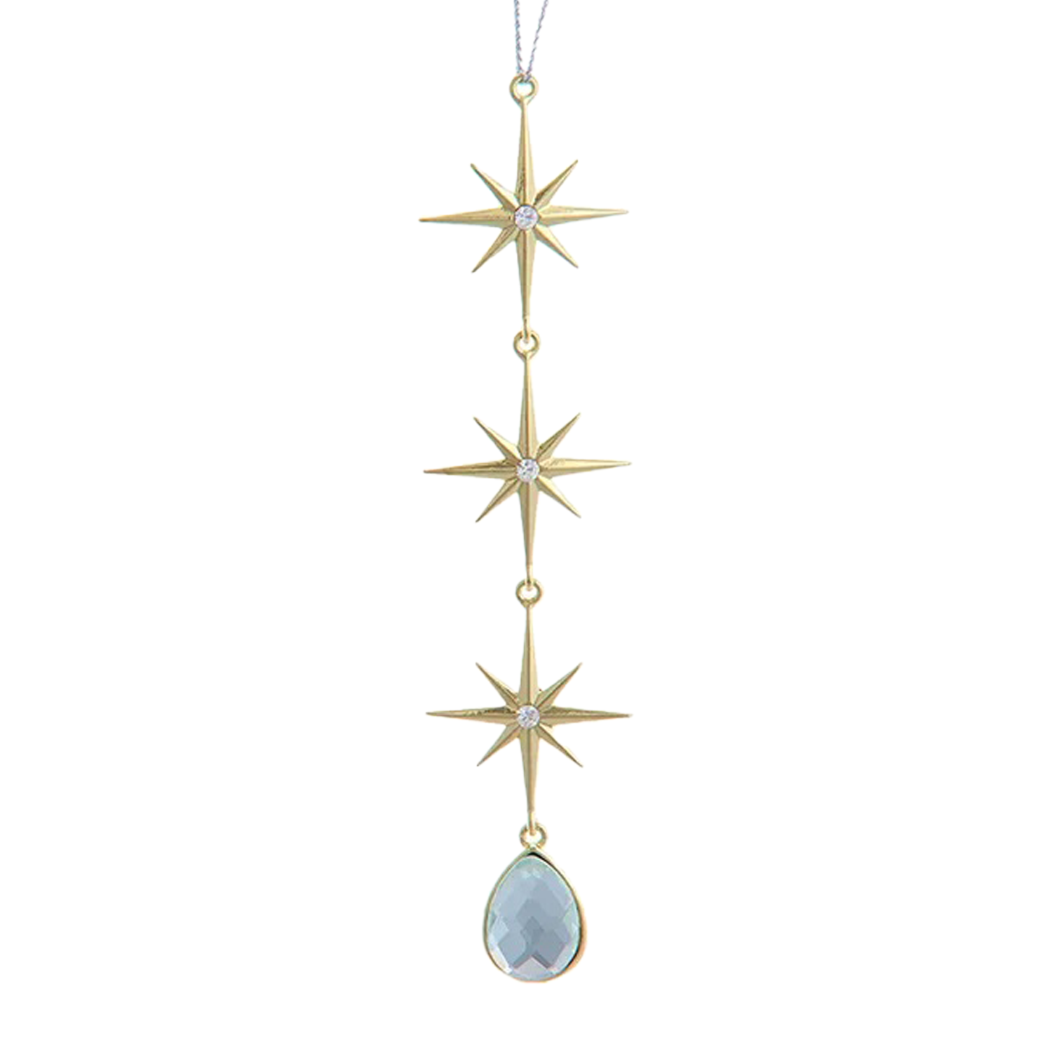 Metal Icicle Ornament - Star