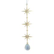 Metal Icicle Ornament - Star