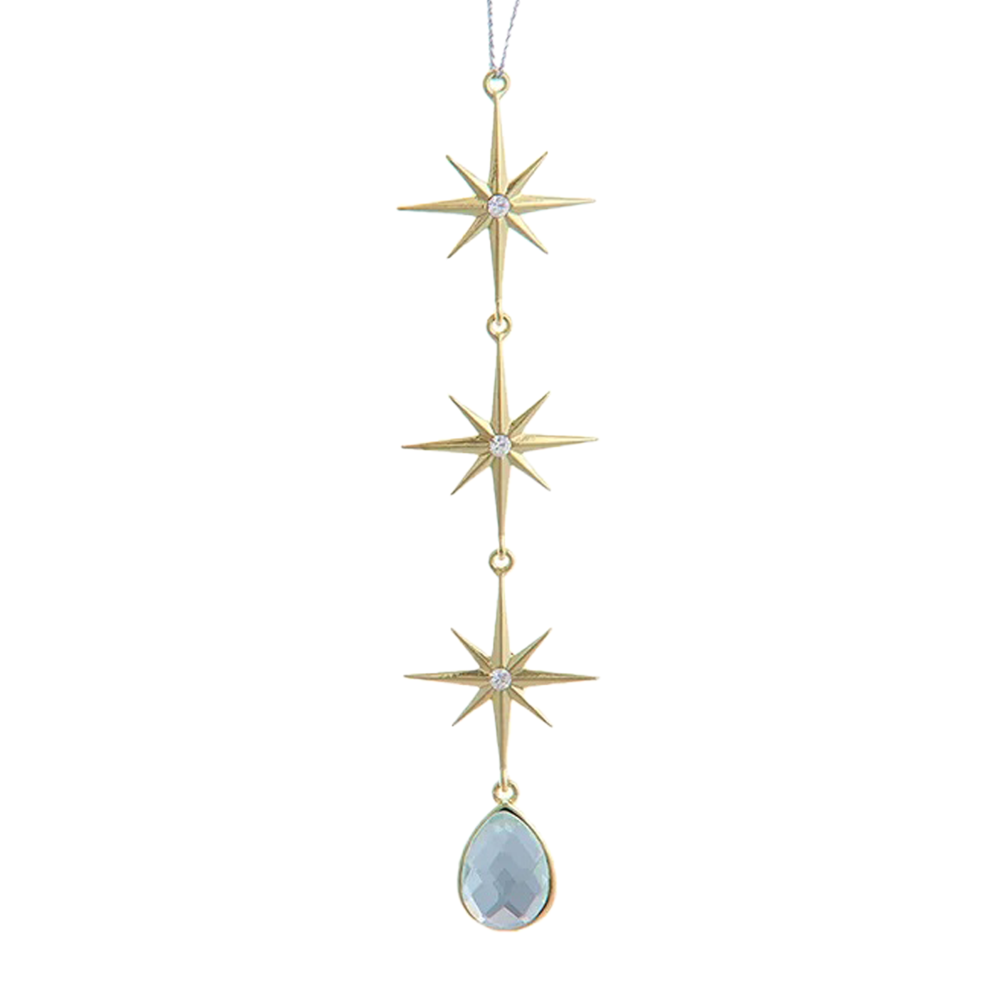 Metal Icicle Ornament - Star