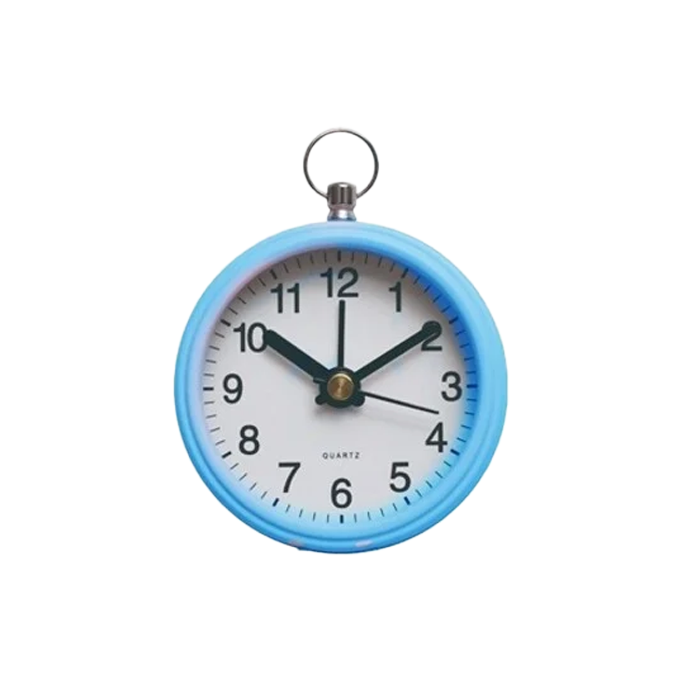 Metal Alarm Clock With Magnet - Blue