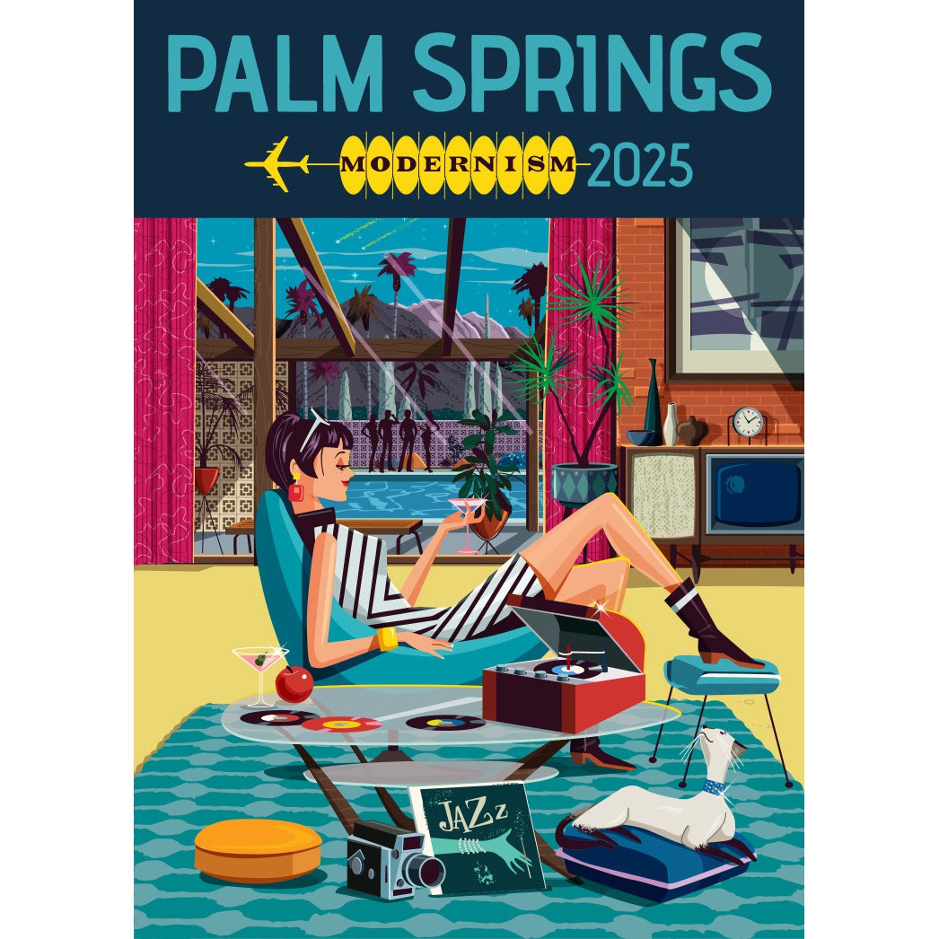 Magnet: Palm Springs Lounge Modernism 2025