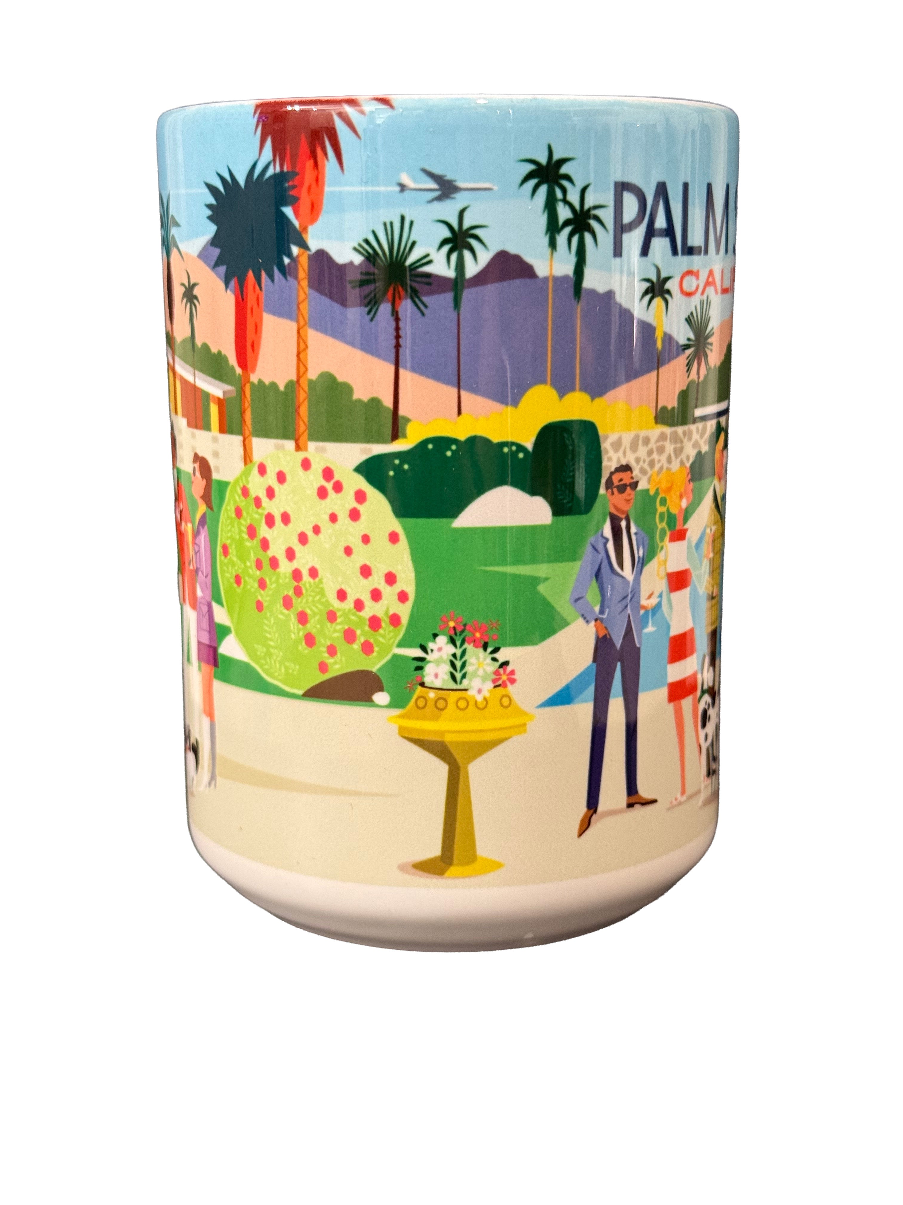 15oz Mug: Mod Party - Just Fabulous Palm Springs