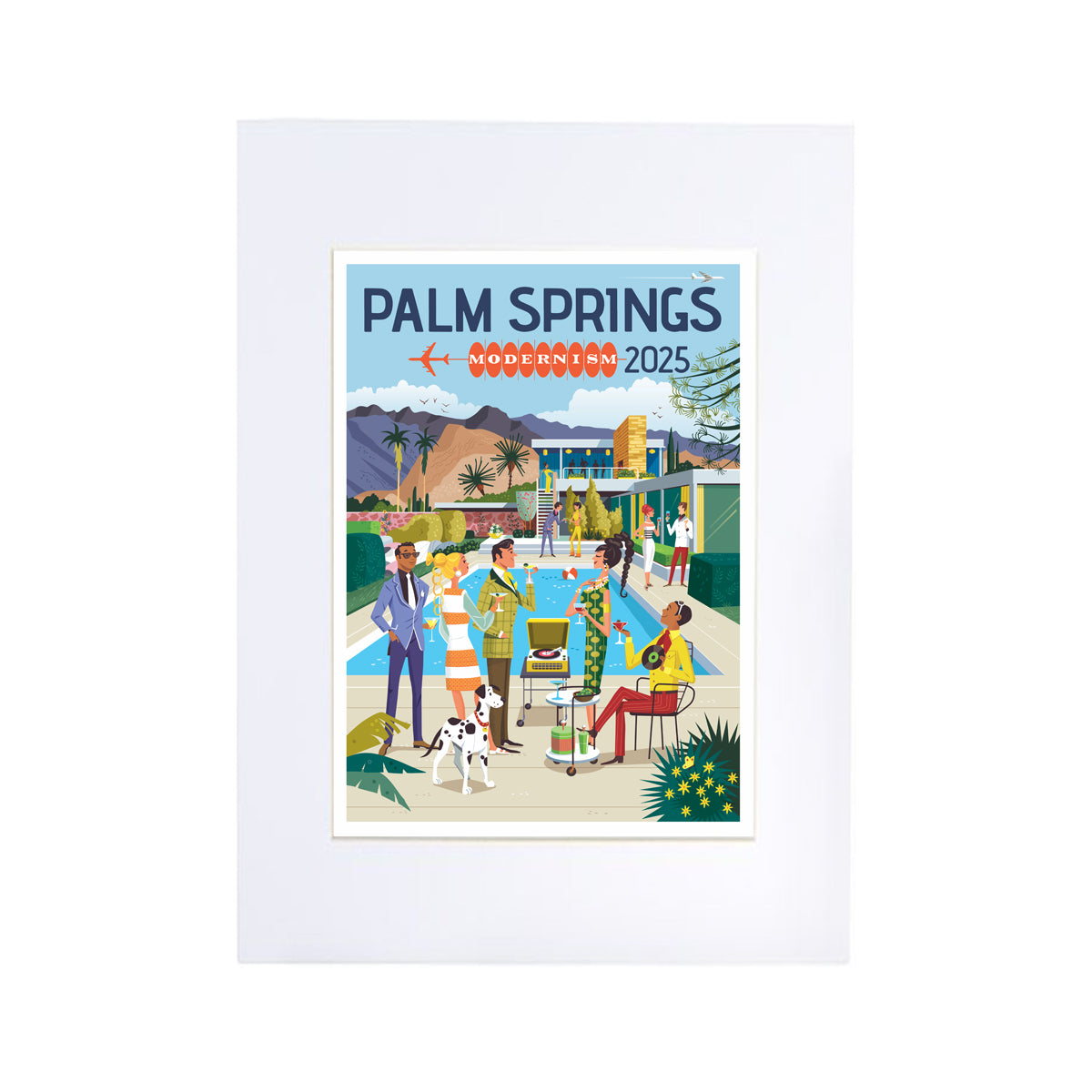 Print: Mod Party 2025 13" x 19" (Unframed)