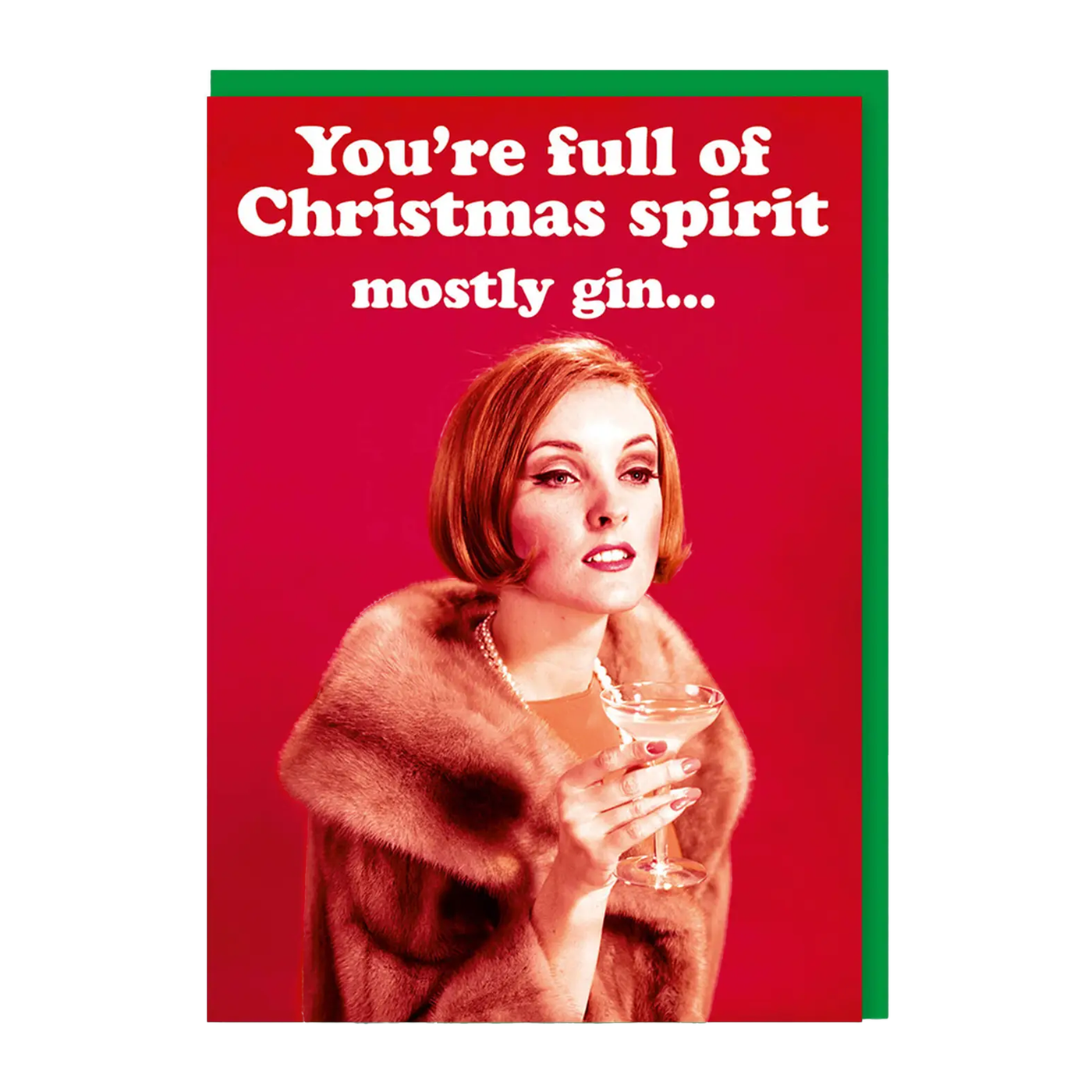 Mostly Gin Holiday Card