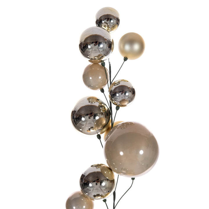 Champagne Ball Branch Christmas Garland - 6'