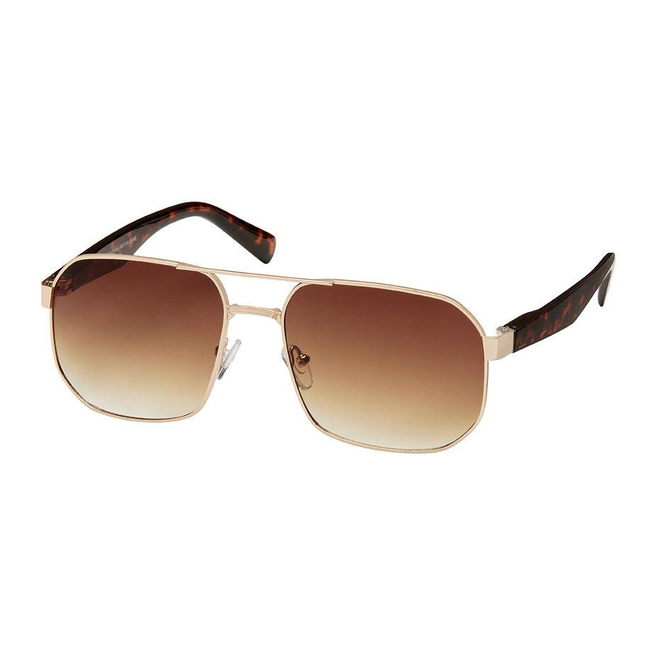 Weekend Collection - Square Aviator Sunglasses