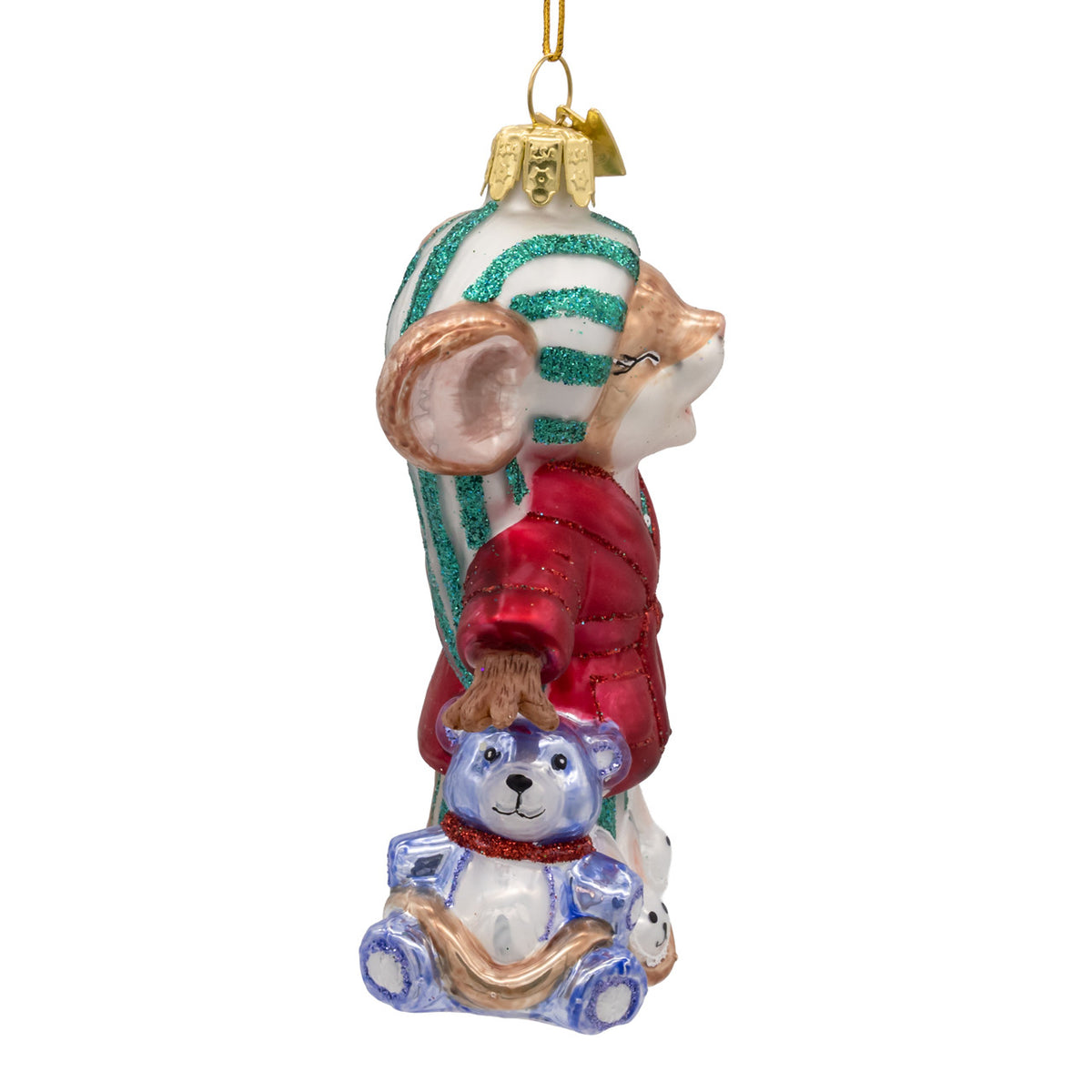 Sleepy Mouse Ornament