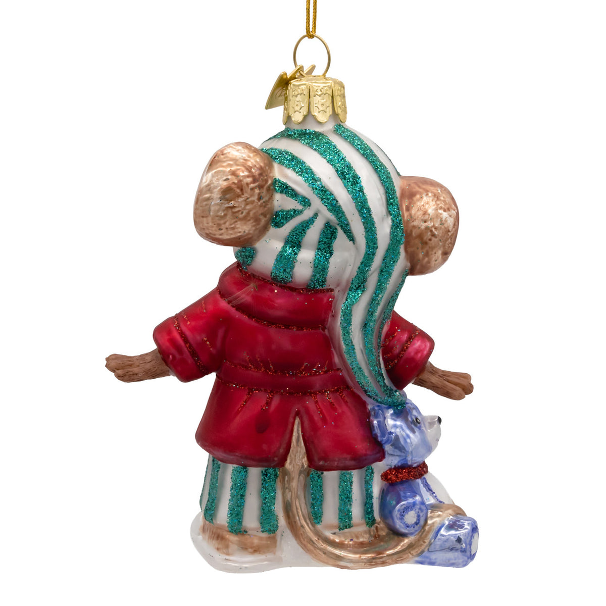 Sleepy Mouse Ornament
