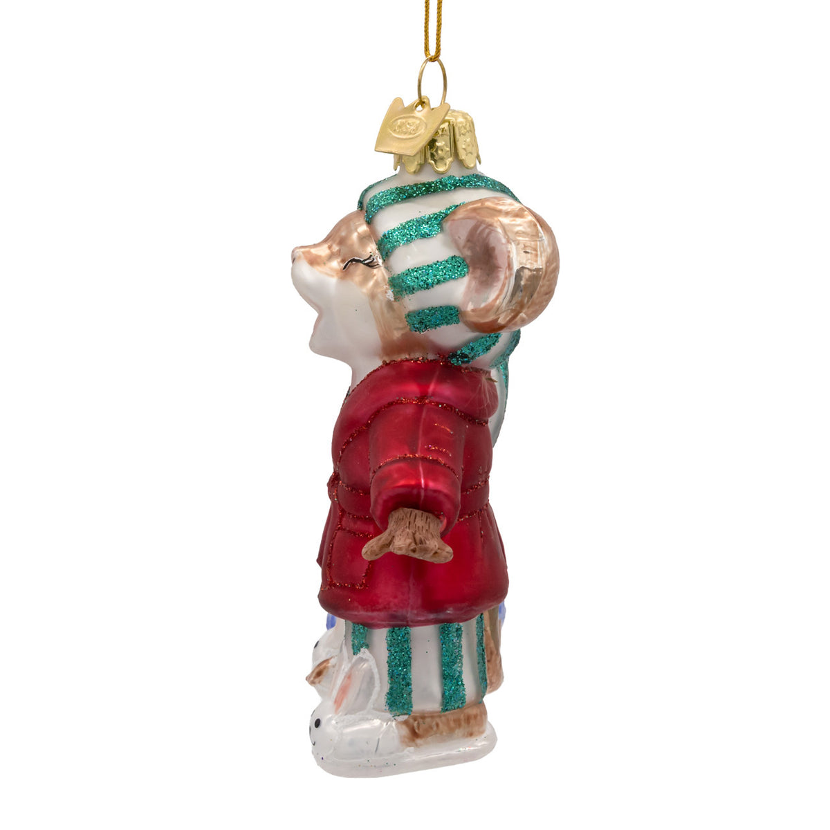Sleepy Mouse Ornament