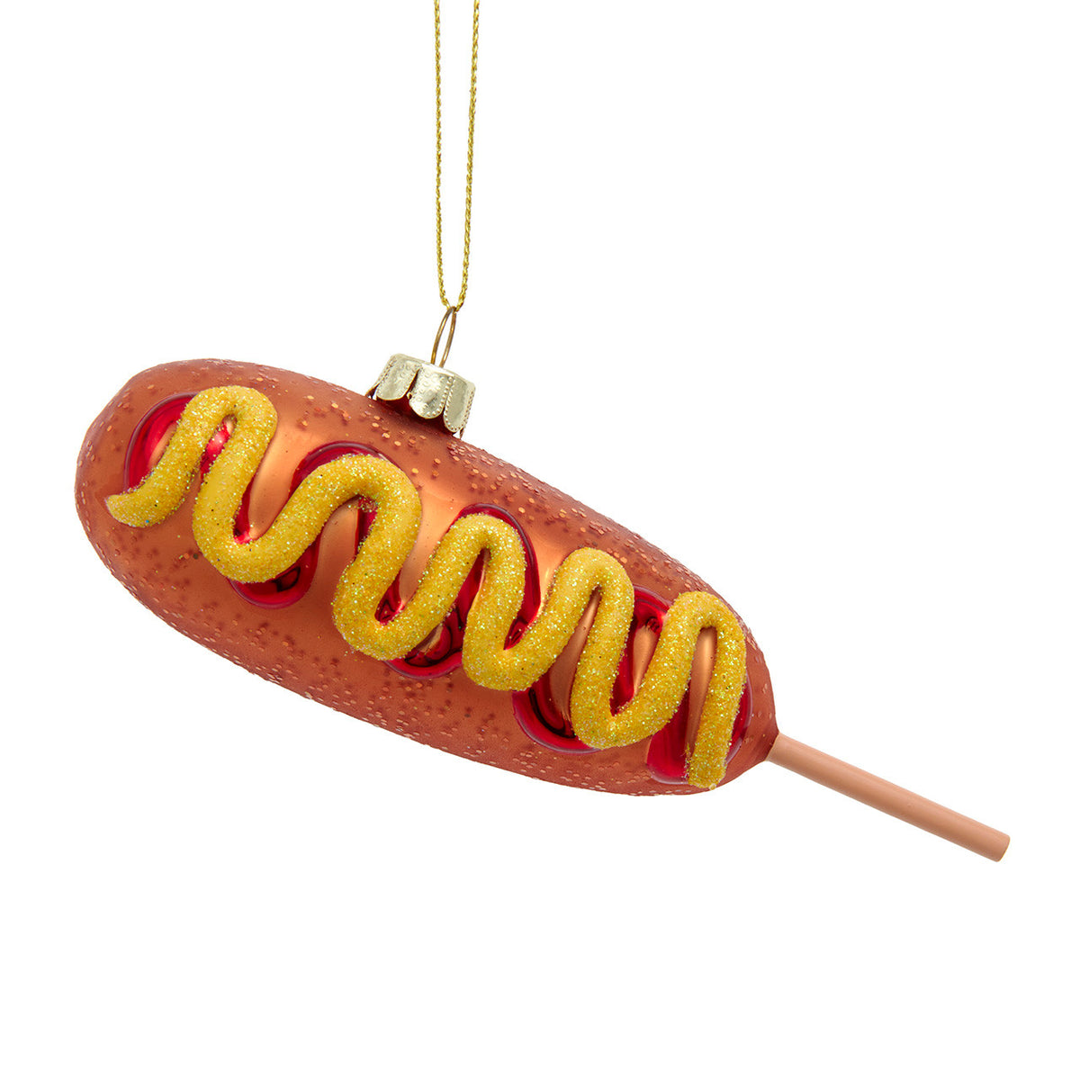 Corndog Ornament