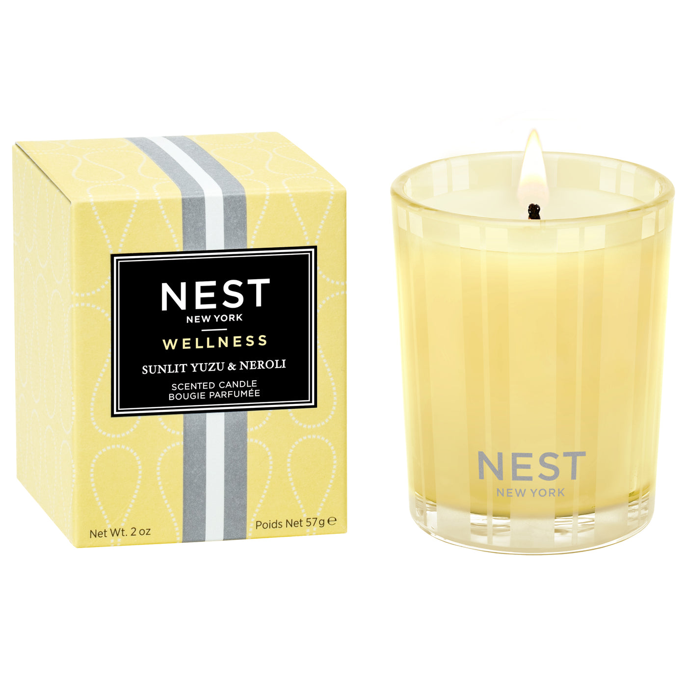 Wellness: Sunlit Yuzu & Neroli Votive Candle 2oz