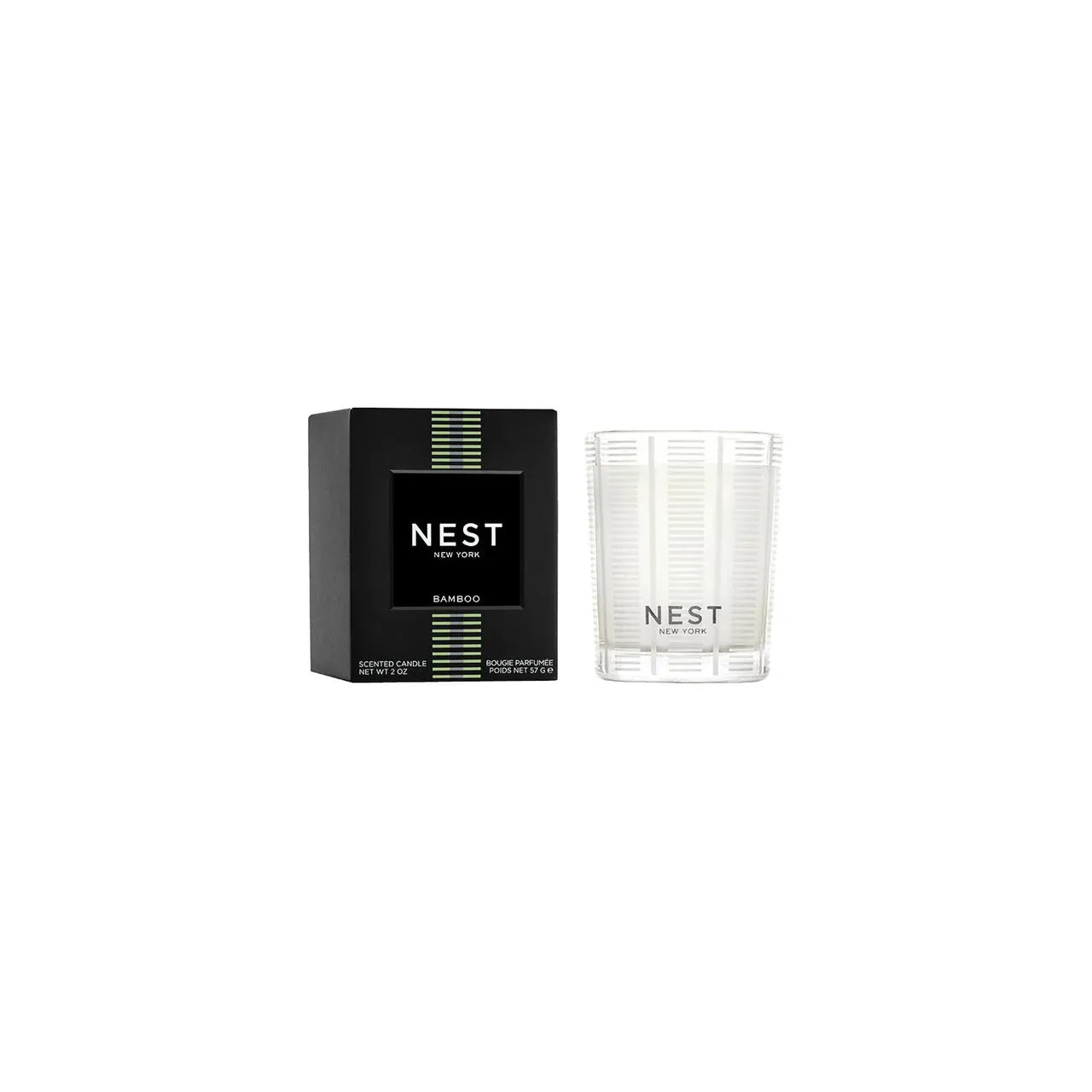 Bamboo Votive Candle 2oz