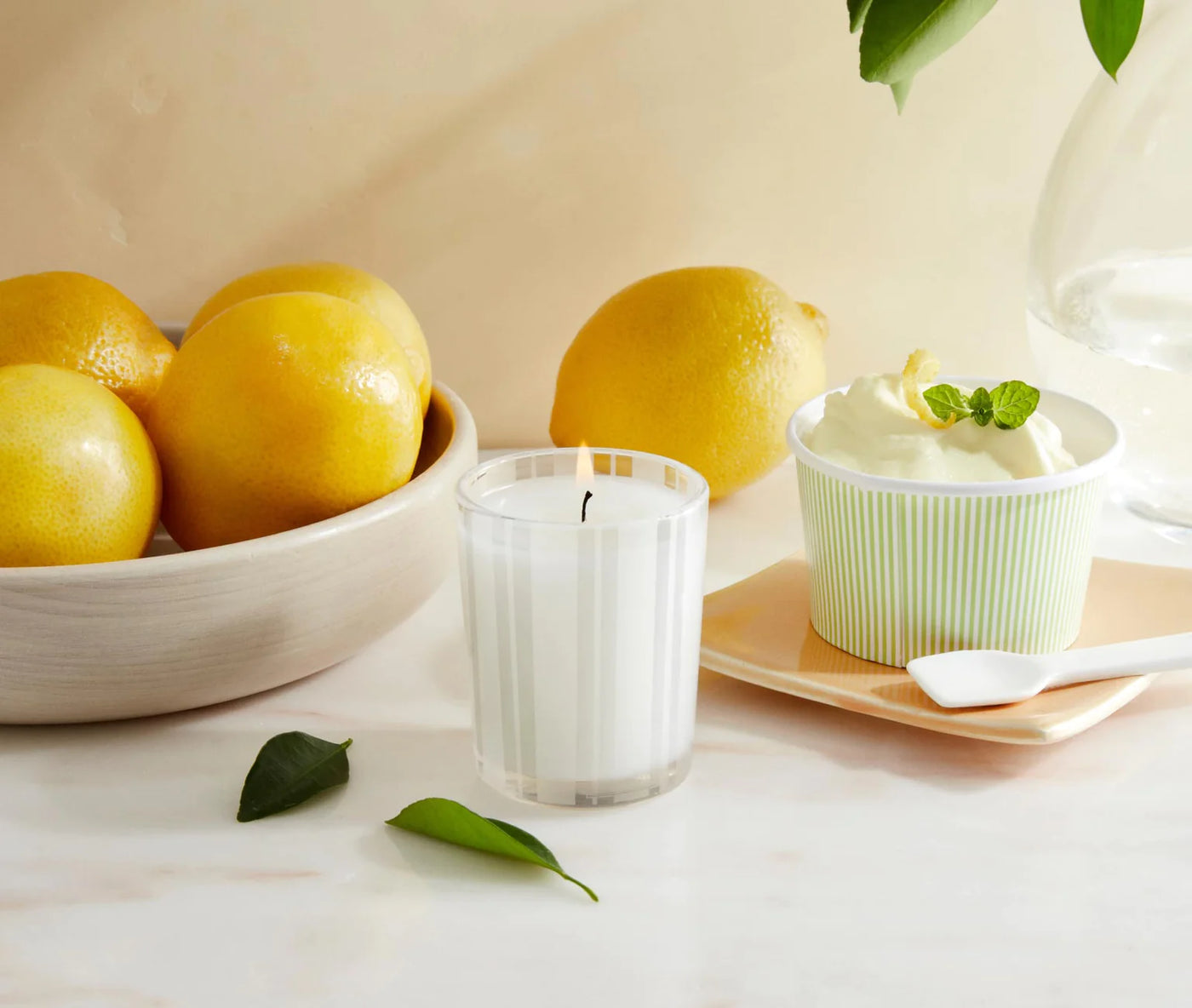 Amalfi Lemon & Mint Votive Candle 2oz