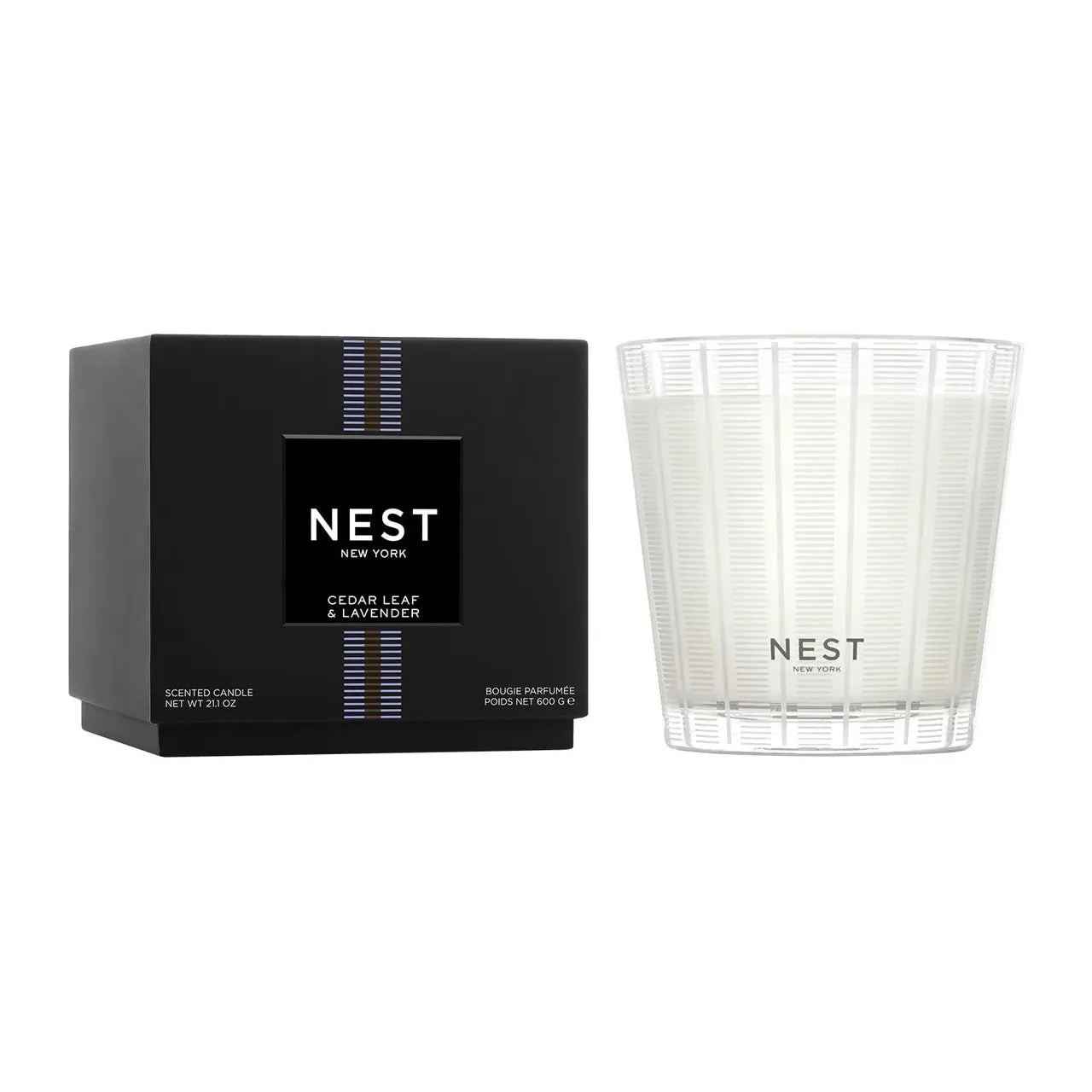 Cedar Leaf & Lavender 3-Wick Candle 21.2oz - Just Fabulous Palm Springs