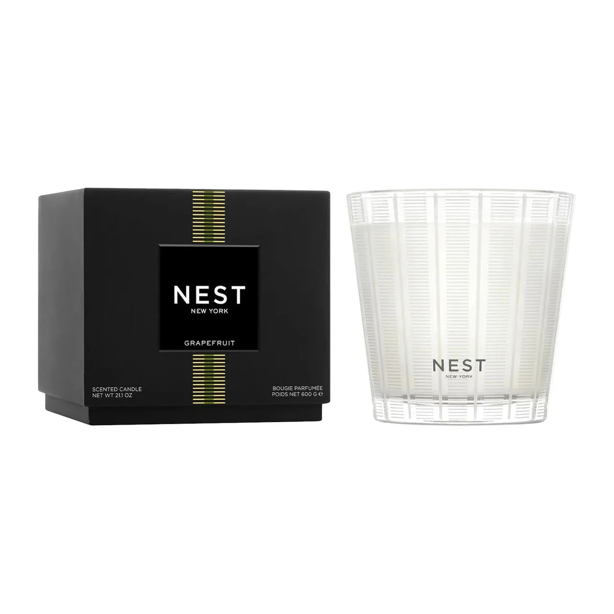 Grapefruit 3-Wick Candle 21.2oz - Just Fabulous Palm Springs