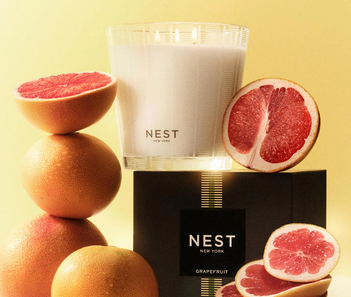 Grapefruit 3-Wick Candle 21.2oz - Just Fabulous Palm Springs